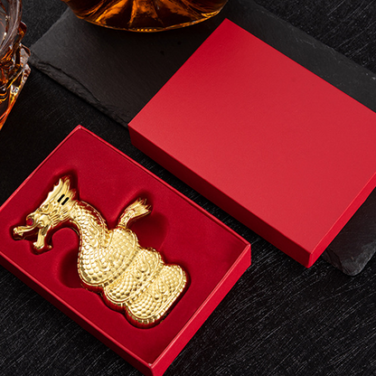 🔥Hot sale 50% OFF New Carved Dragon Shape Metal Lighter With Gift Box